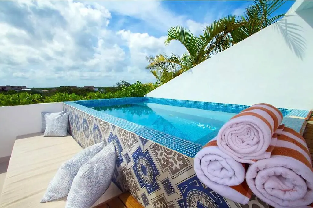 Ferienwohnung Beautiful Penthouse With Private Pool Amazing Views Tulum Apartment
