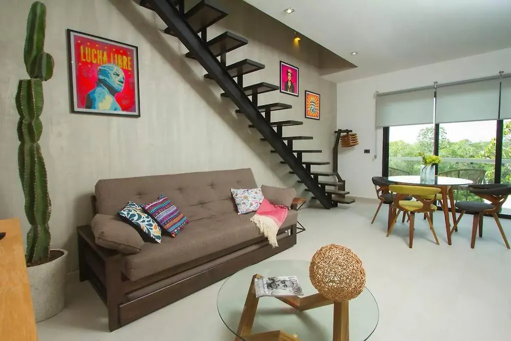 Ferienwohnung Beautiful Penthouse With Private Pool Amazing Views Tulum